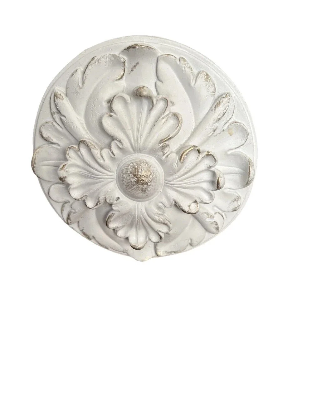 Ornate Acanthus leaf medalion table top display